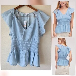 SAM EDELMAN LADIES Nyra Short Sleeve Top